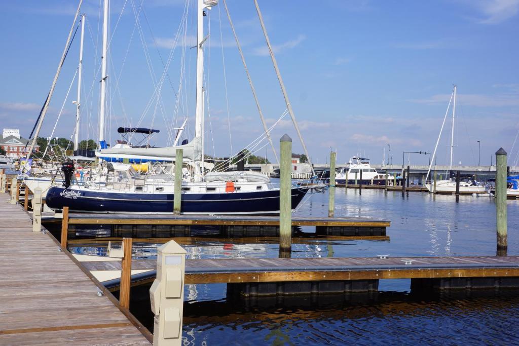 Bridgepointe Hotel & Marina New Bern Bagian luar foto